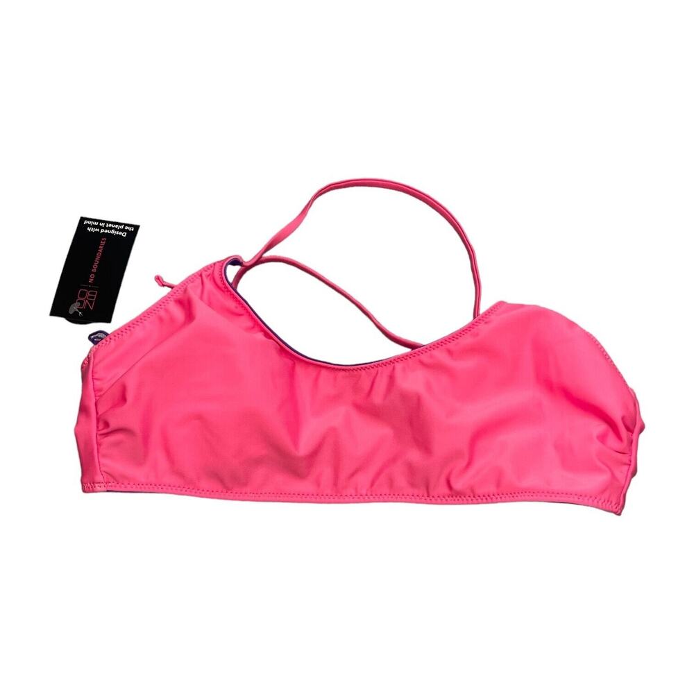 No Boundaries Reversible Bralette Swim Top Women's L (11-13) Purple Dune Beach - Picture 5 of 6